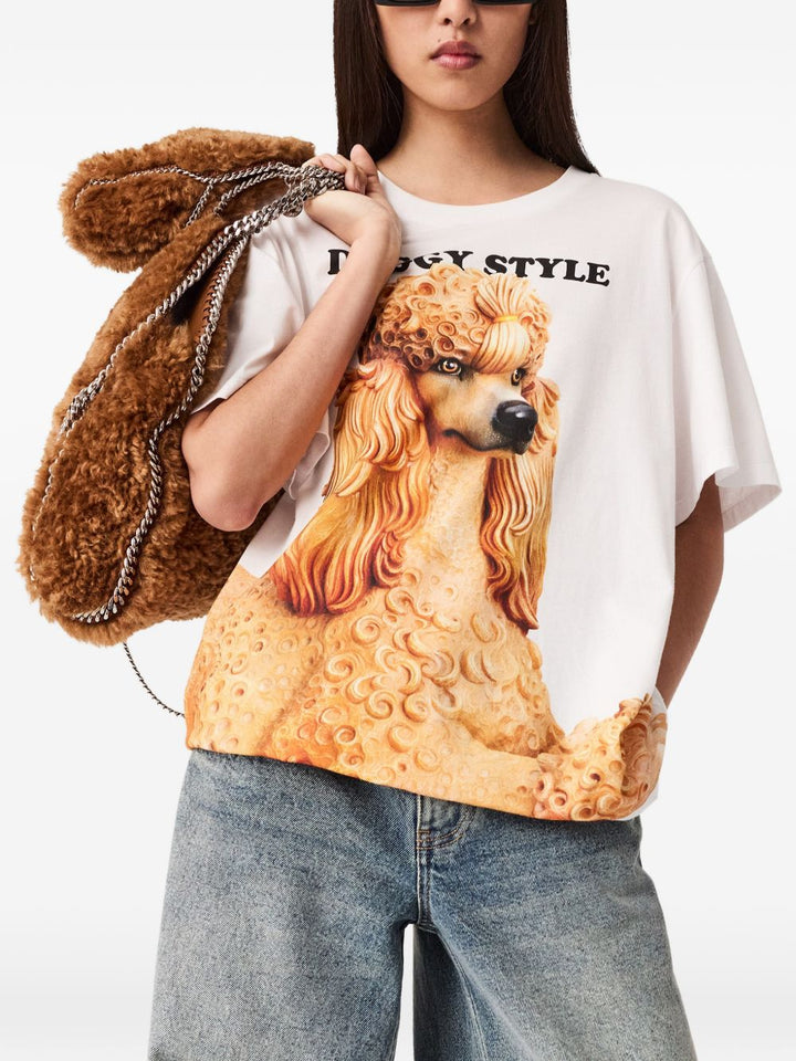 Stella Mccartney T-shirts and Polos - Light and natural | bb8fb3b11e26e020a32bf6d02b9980ba1f6e4a15