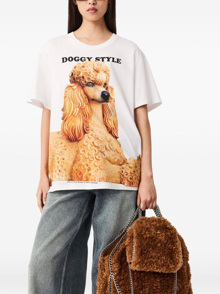 Stella Mccartney T-shirts and Polos - Light and natural | 28e1bd24ade8881542662e00f41184efe537ce83