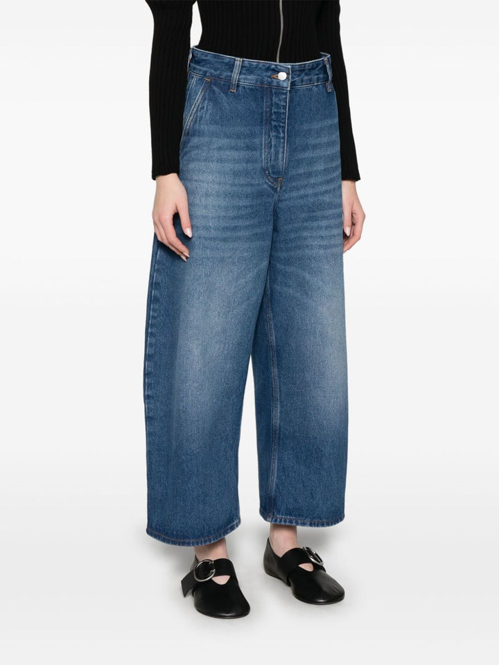 Studio Nicholson Pre Jeans - Blue and green | dfd31e96a8de0144323e8670edb83b7c2e04f5d2