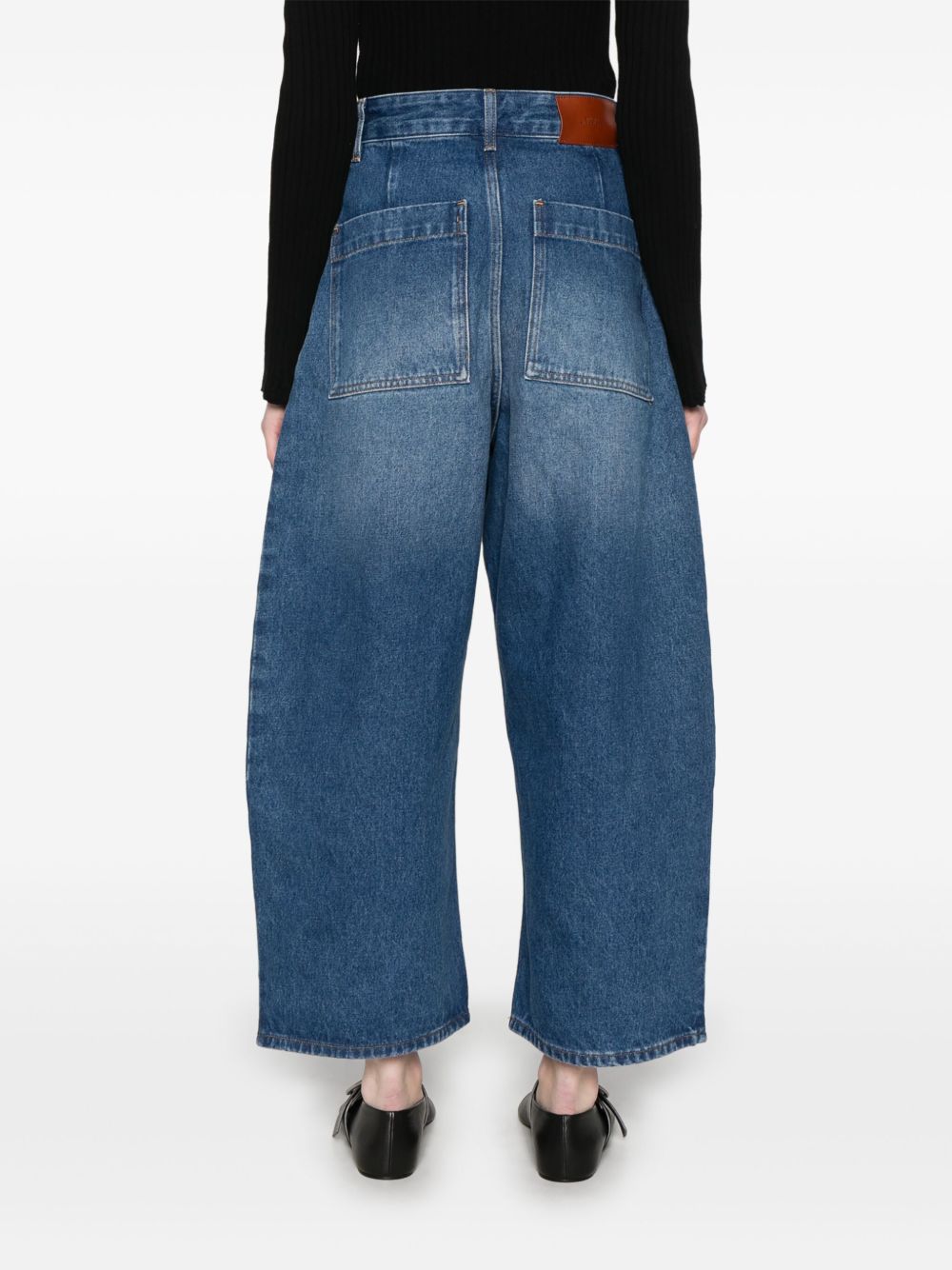 Studio Nicholson Pre Jeans - Blue and green | 552d3beddac4846df9b069e77669408b8b7ae18e