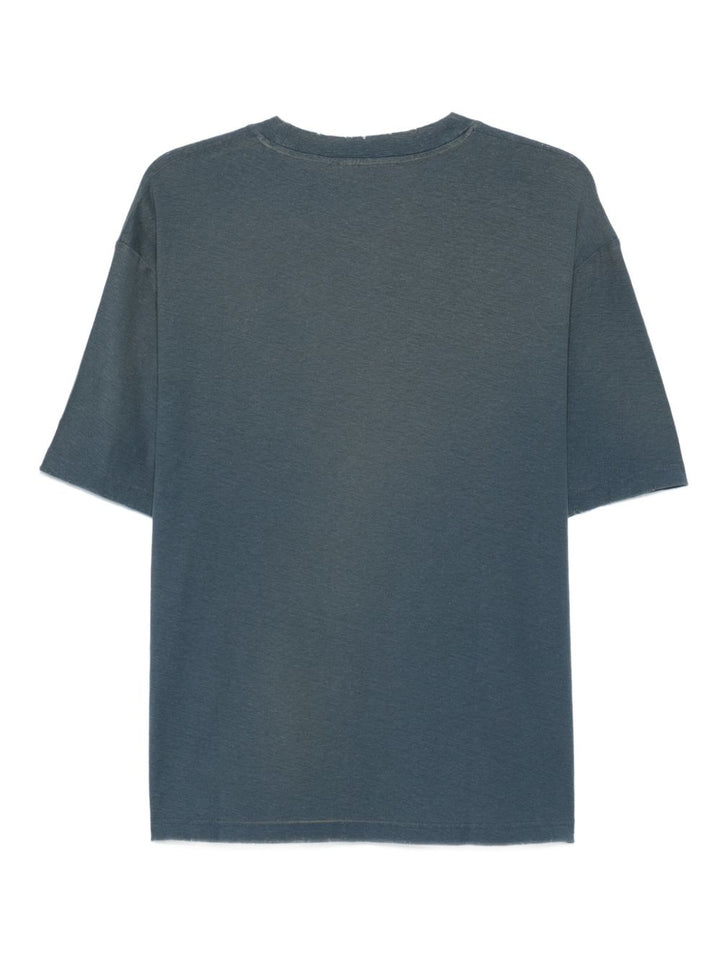 Acne Studios T-shirts and Polos - Blue and green | 175ab9d09af4efecc25a6a35cb45f29b84ce555c