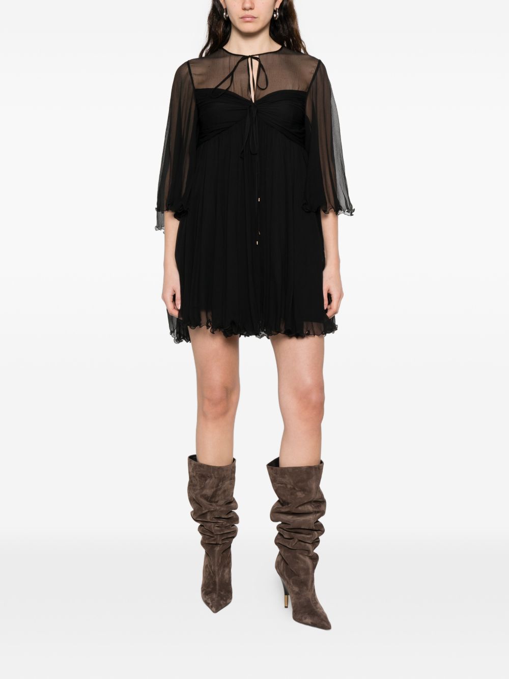 Chloè Dresses - Neri e Grigi | ed10608589c33d1ee24a16a0163e2f48c5581a32