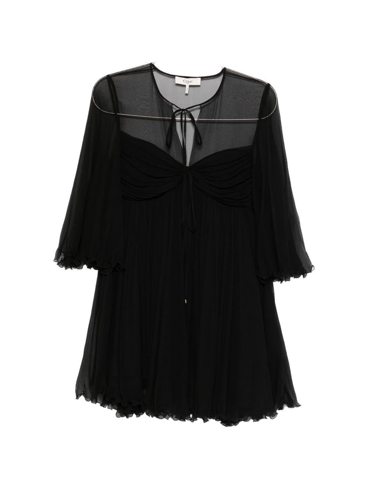 Chloè Dresses - Neri e Grigi | 782f27b552da7e1b17f19054c37e1d8cf68d92e9