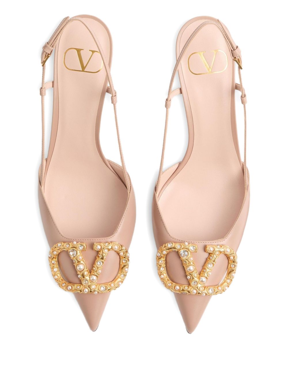 Valentino Garavani With Heel - Chiari e Naturali | 03cce0ad43d4ce54dbec4412fc716ba6fe10f894