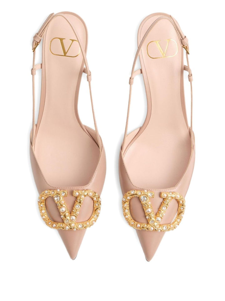 Valentino Garavani With Heel - Chiari e Naturali | 03cce0ad43d4ce54dbec4412fc716ba6fe10f894