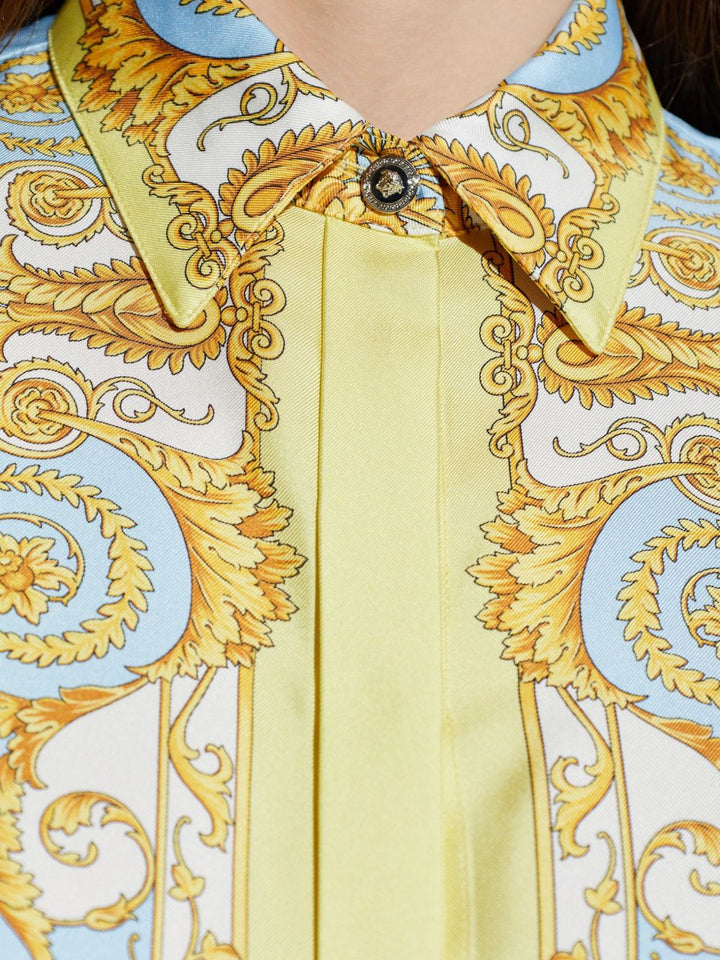 Versace Shirts - Blue and green | 673f4aaff7f2b5e2a061cf95f8facb24b2b2e1ad