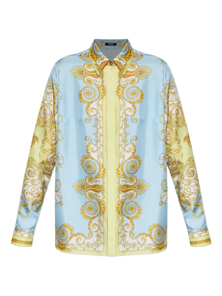 Versace Shirts - Blue and green | fdddbf1d416b7b6e7b20d7781ab626cace57336c
