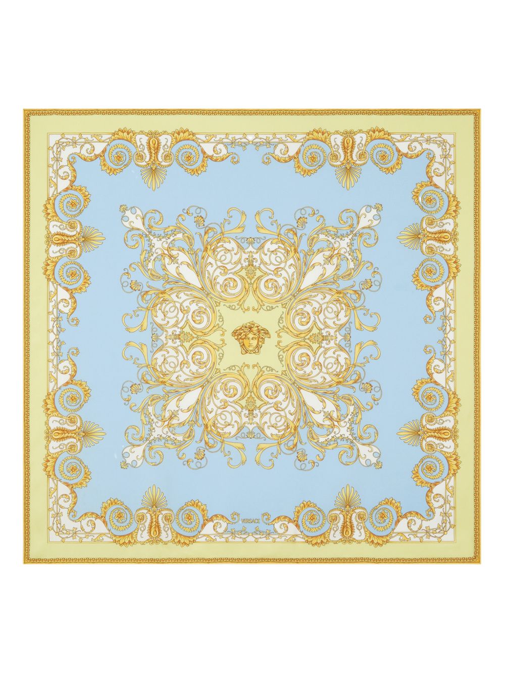 Versace Scarfs - Blue and green | 530b18a7c22524db66e5410b62401b1d8193deea