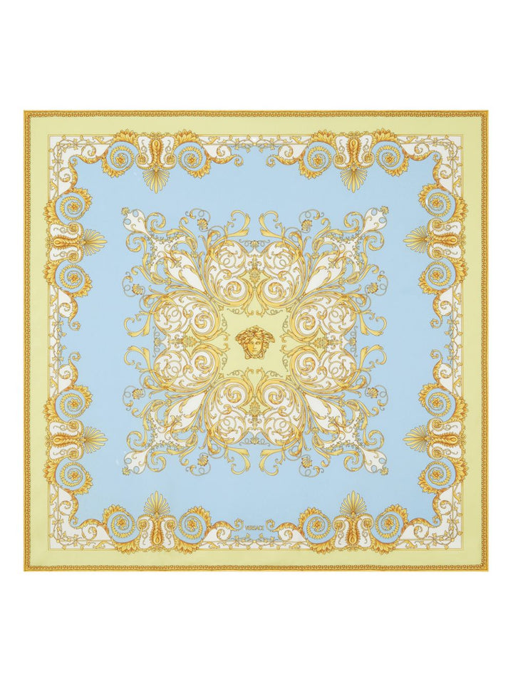 Versace Scarfs - Blue and green | 530b18a7c22524db66e5410b62401b1d8193deea
