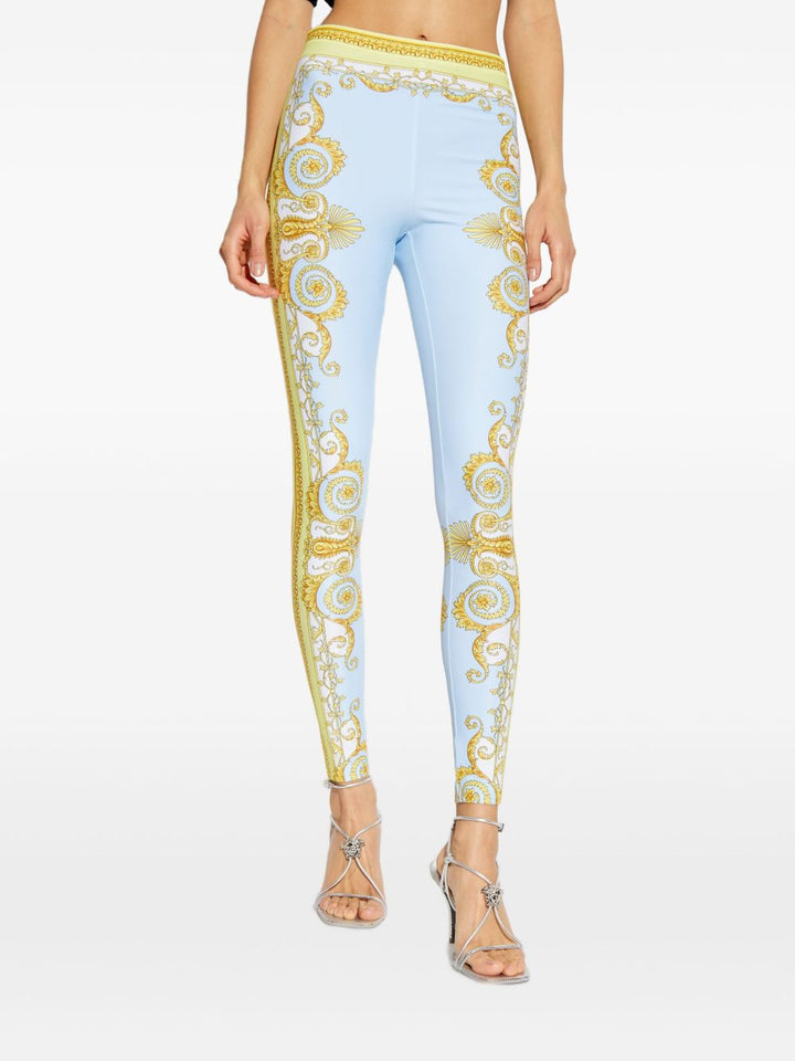 Versace Trousers - Blue and green | 6b729a6cfee5e8da3d13cefc9abb8d3d19c78e98