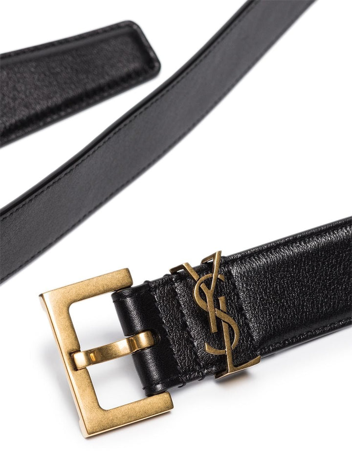Saint Laurent Belts - Neri e Grigi | 3a7ac08fa0d9289d04985c067beea6d1fdefe9ab