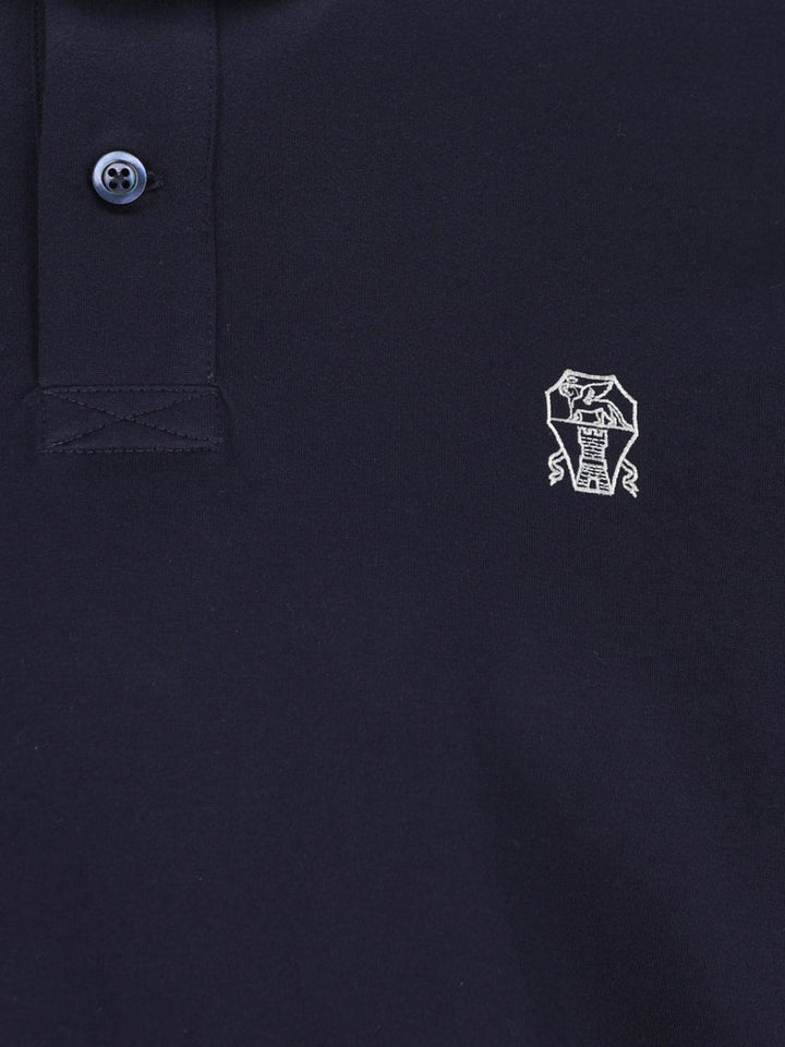 Brunello Cucinelli T-shirts and Polos - Blue and green | 74056c186faf862419be96dd3ca01356d8808126