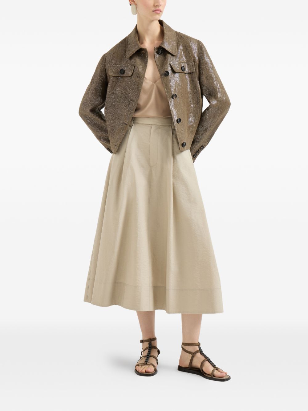Brunello Cucinelli Skirts - Light and natural | bdb658e37d2df11f36a753bb52e969abaa2c49ef
