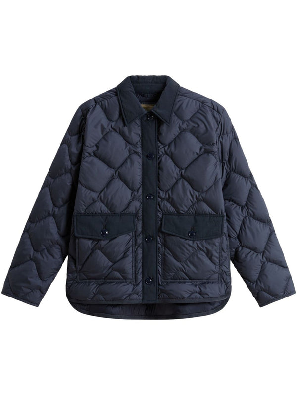 Quilted Nylon Blouson Jacket