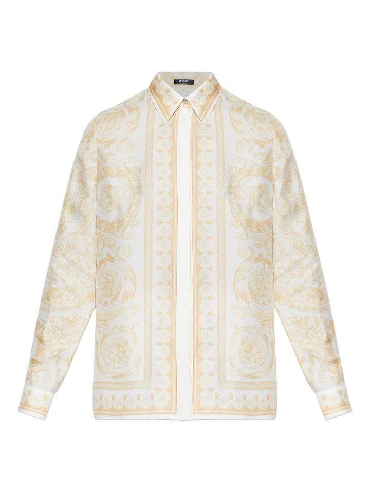 Versace Shirts - Brown | 3a58b8797e7313fa2f8074254a998fe117a3a1a7