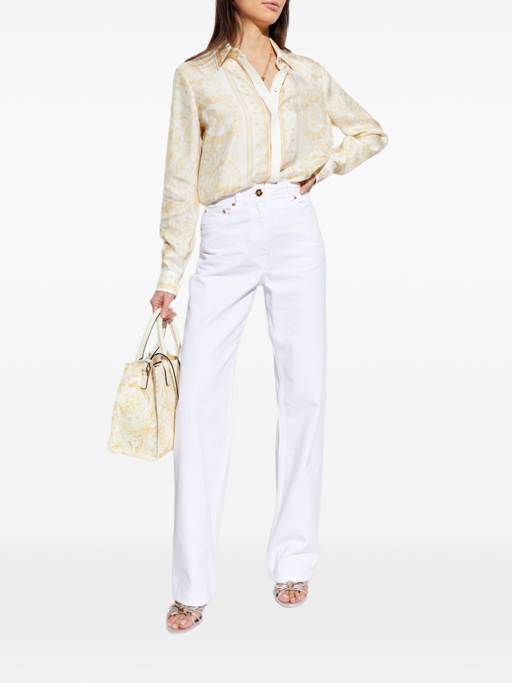 Versace Shirts - Brown | 4f79c61f8fcd199b99634922fe7aee926894ec29