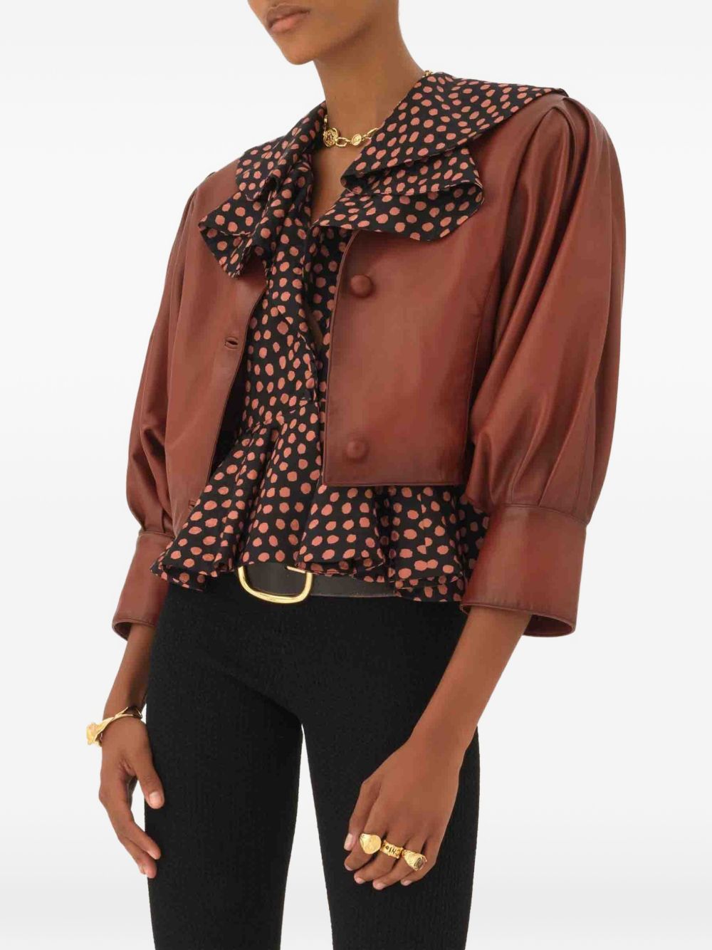 Chloè Jackets - Brown | 46664acb2d50e47e29886f5df8a2490f364bad6e