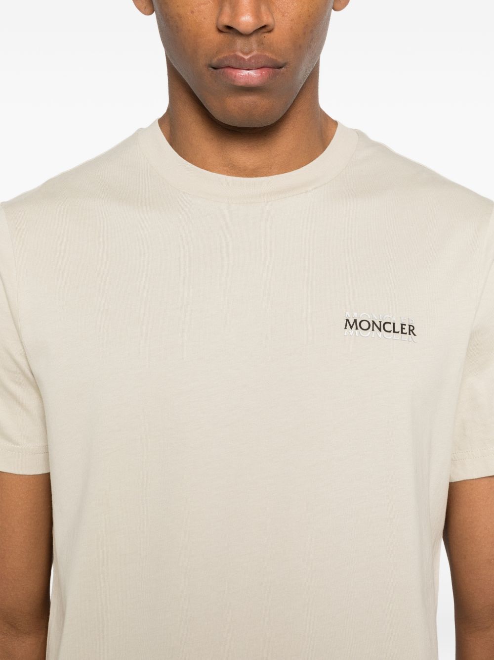 Moncler T-shirts and Polos - Light and natural | 84408ff7fbdf3a5b6111bc14781c5e4b8393cdb0