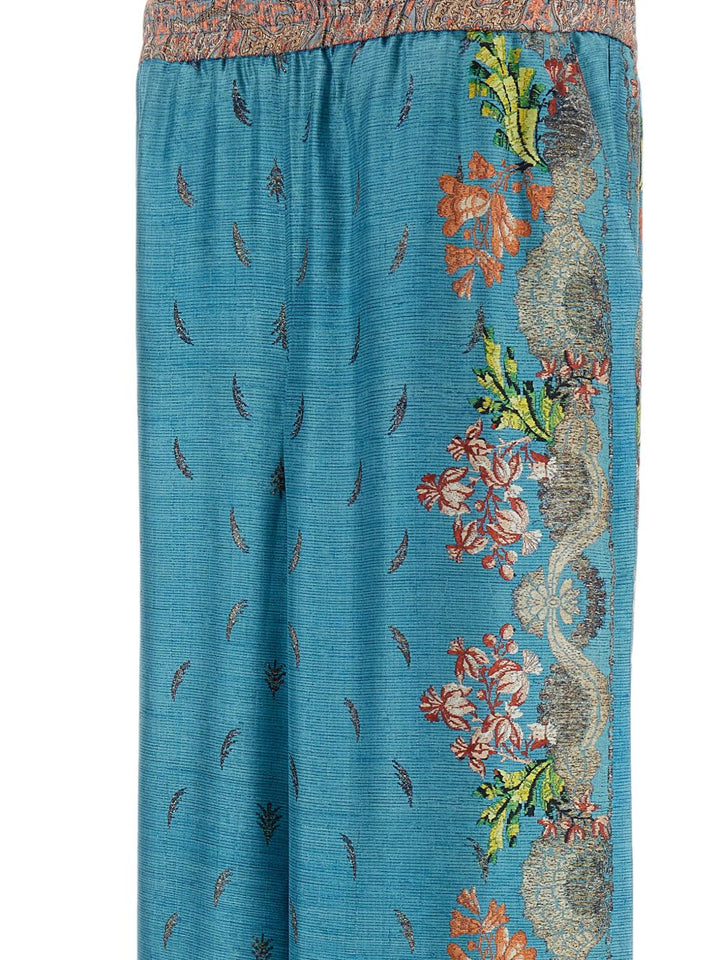 Pierre Louis Mascia Trousers - Blu e verdi | 946cf6d9f06b7a65d2f82811aae9d84027451c7d