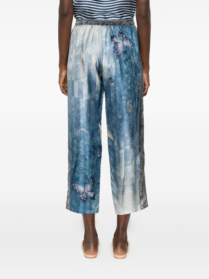 Pierre Louis Mascia Trousers - Blu e verdi | 0da0a641387f3395c03255810e4aeca68fdf3511