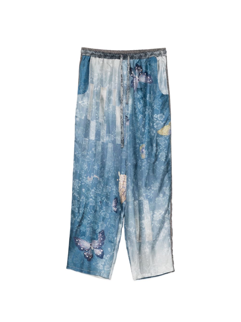 Pierre Louis Mascia Trousers - Blu e verdi | 9db98ce2dd6f1bb82804d1fbb096064fc7d93b2e
