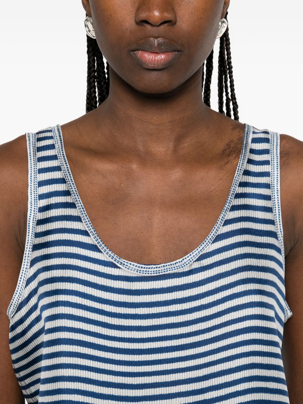 Pierre Louis Mascia Top - Blu e verdi | 05fbe2605d4d98b28756471fb052347a42f5f317