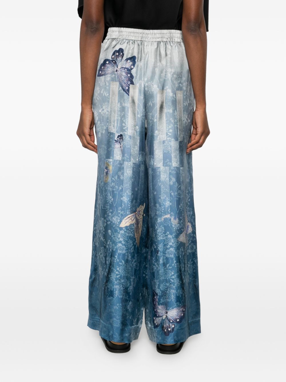 Pierre Louis Mascia Trousers - Blu e verdi | 9f5eb3dc113cc4f5b88c461b72b21bef7eb59f04