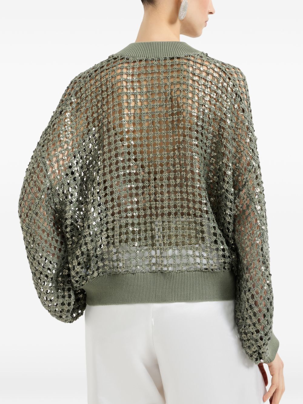Brunello Cucinelli Sweaters - Blue and green | 4ab1cae5ecd7ca9ee83fe6eb5883d456d6a4f0b4