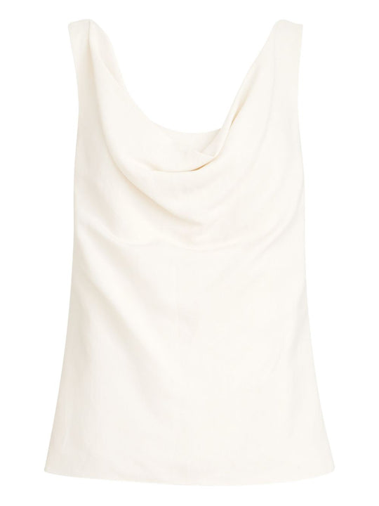 Linen Blend Tank Top