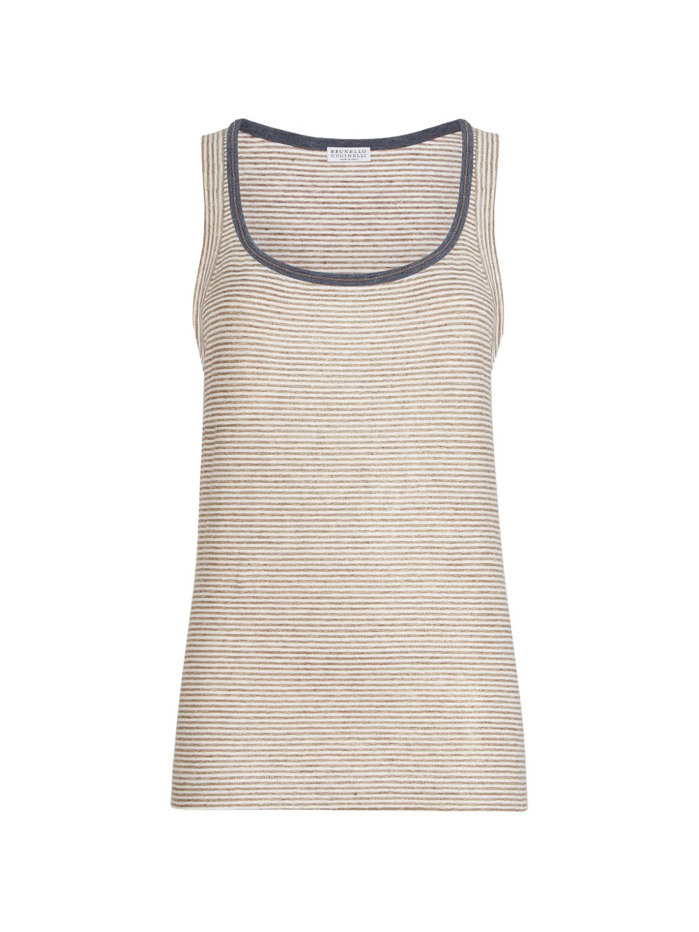 Brunello Cucinelli Top - Brown | 2c584e1aee151cdbc758b051be133eefedf4fb83