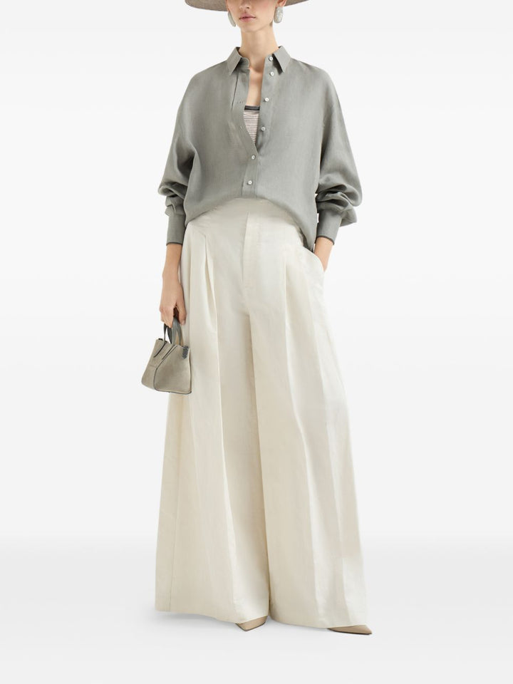 Brunello Cucinelli Top - Brown | 2ce2bc8a64596eeeb9fe67674c1c56b49a120480