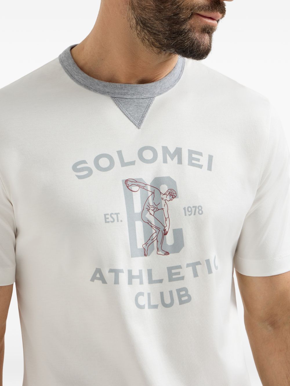 Brunello Cucinelli T-shirts and Polos - Light and natural | 812e7ceb302b3e585f30324d3a9a9b4e056bc9f1