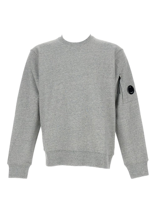 Logo Cotton Crewneck Sweatshirt