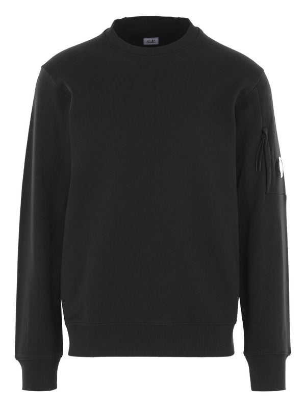Logo Cotton Crewneck Sweatshirt