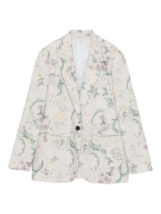 Printed Blazer Jacket