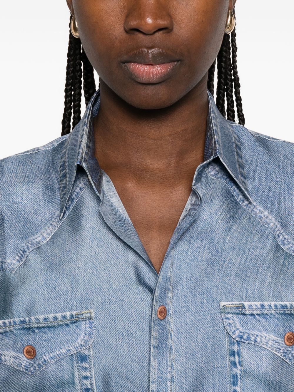 Pierre Louis Mascia Shirts - Blue and green | d4b2e12ccd2d07ed8cef7d3f03397d474d9added