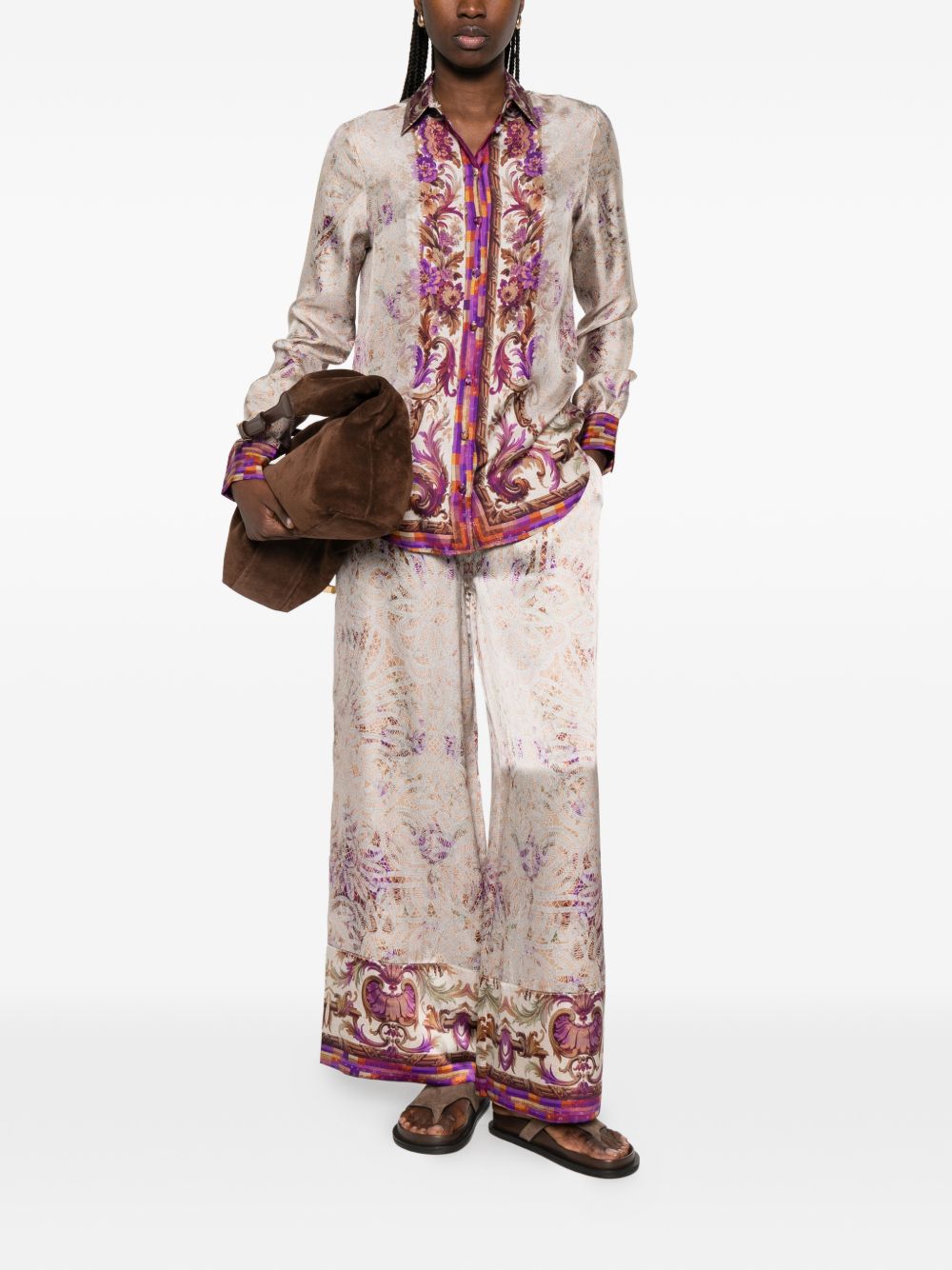 Pierre Louis Mascia Trousers - Light and natural | 9b7f1a6b679312851f40601826145c7bbfdc83d9