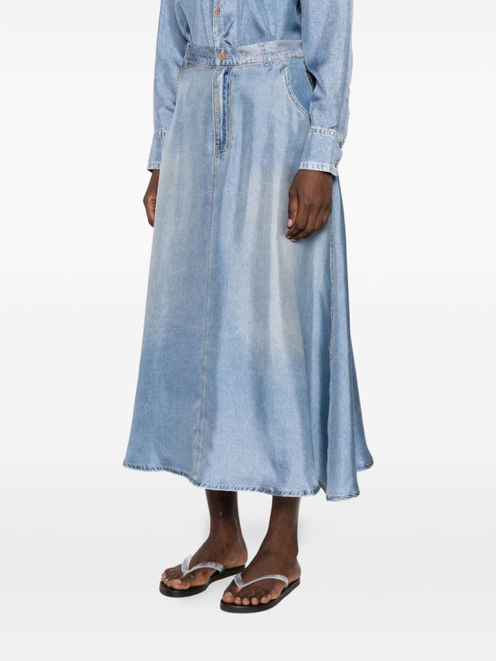 Pierre Louis Mascia Skirts - Blue and green | e6d475fa8d5ad65d5e17675d1404cb980fbc4835