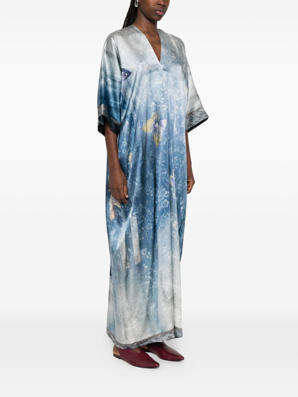 Pierre Louis Mascia Dresses - Blue and green | 805d7f05c60bb12e4fcefaebbf6c3dcf433dfbe2