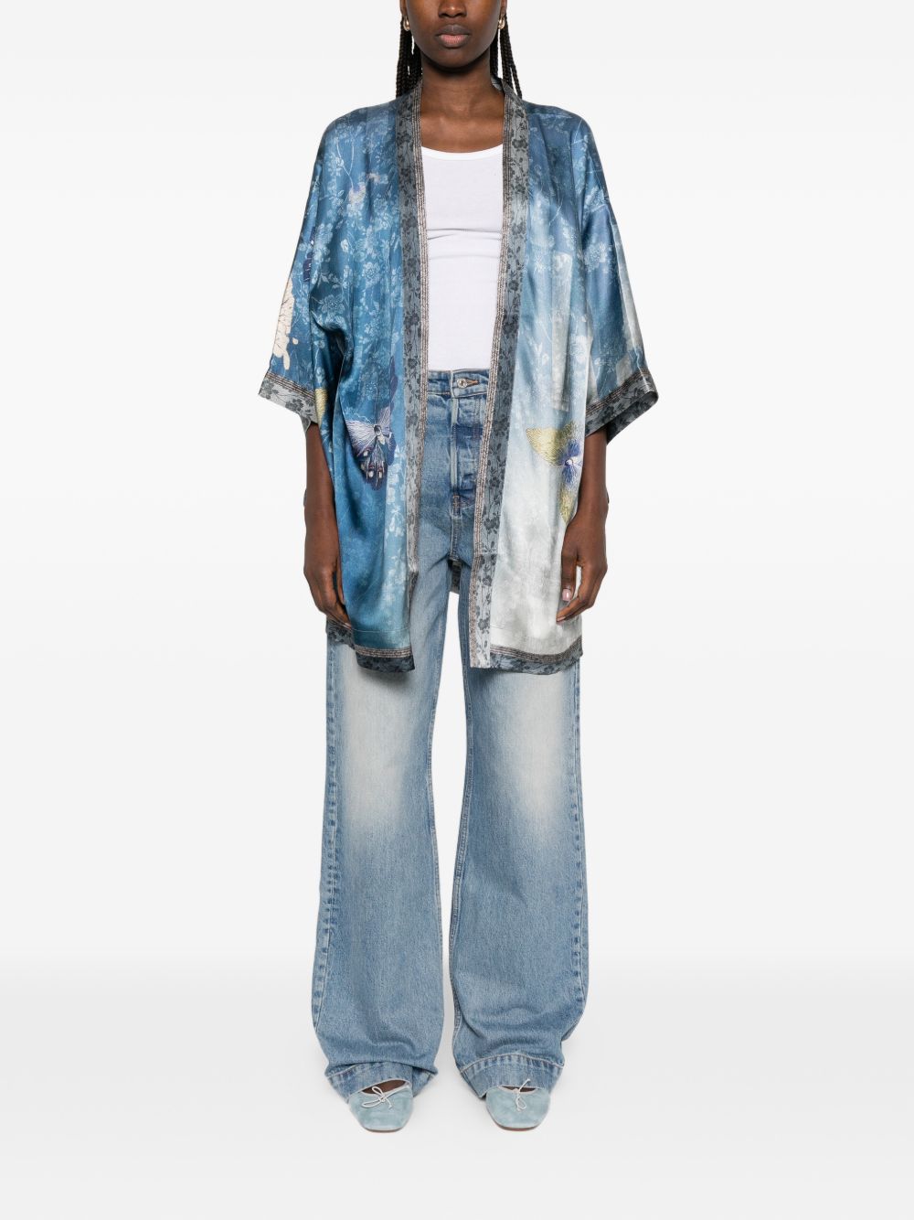 Pierre Louis Mascia Dresses - Blue and green | 7cf817f7921d6020bd48e0c9a0a705ba77a740f5