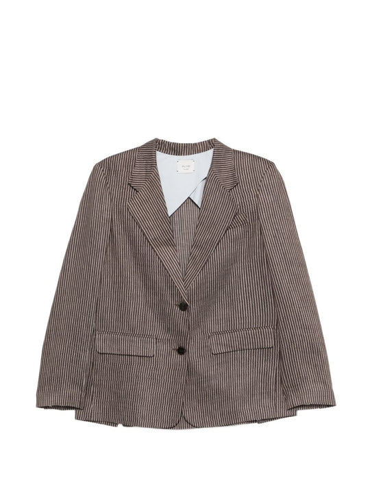 Single-Breasted Blazer Jacket
