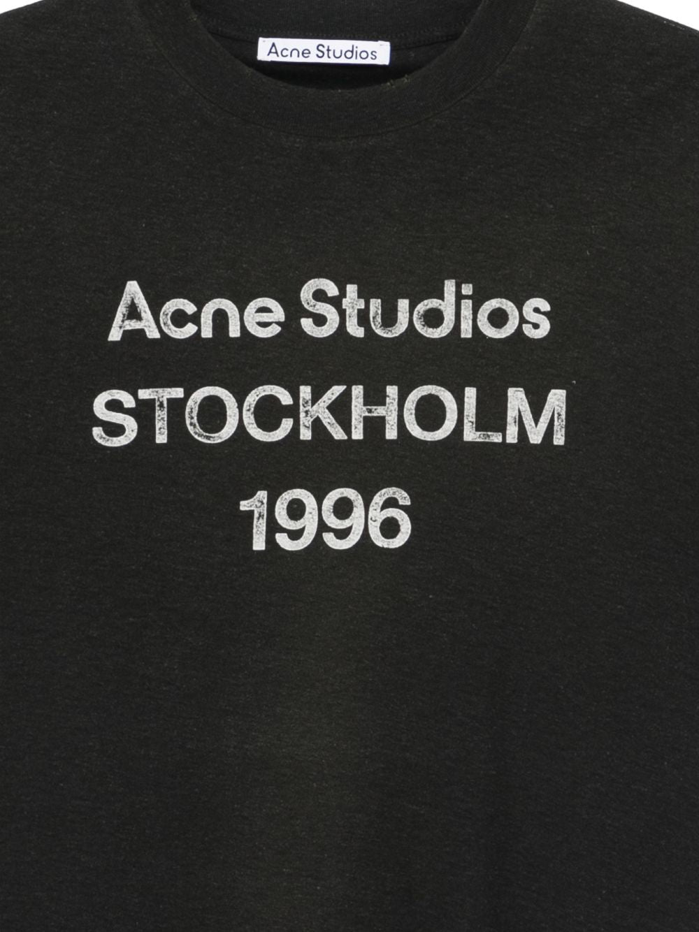 Acne Studios T-shirts and Polos - Blacks and greys | 12784a1085b9d3c3f8781f614dbf44394afc398c