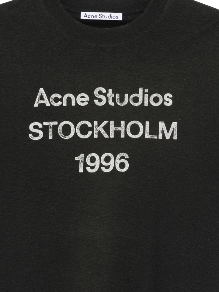Acne Studios T-shirts and Polos - Blacks and greys | 12784a1085b9d3c3f8781f614dbf44394afc398c