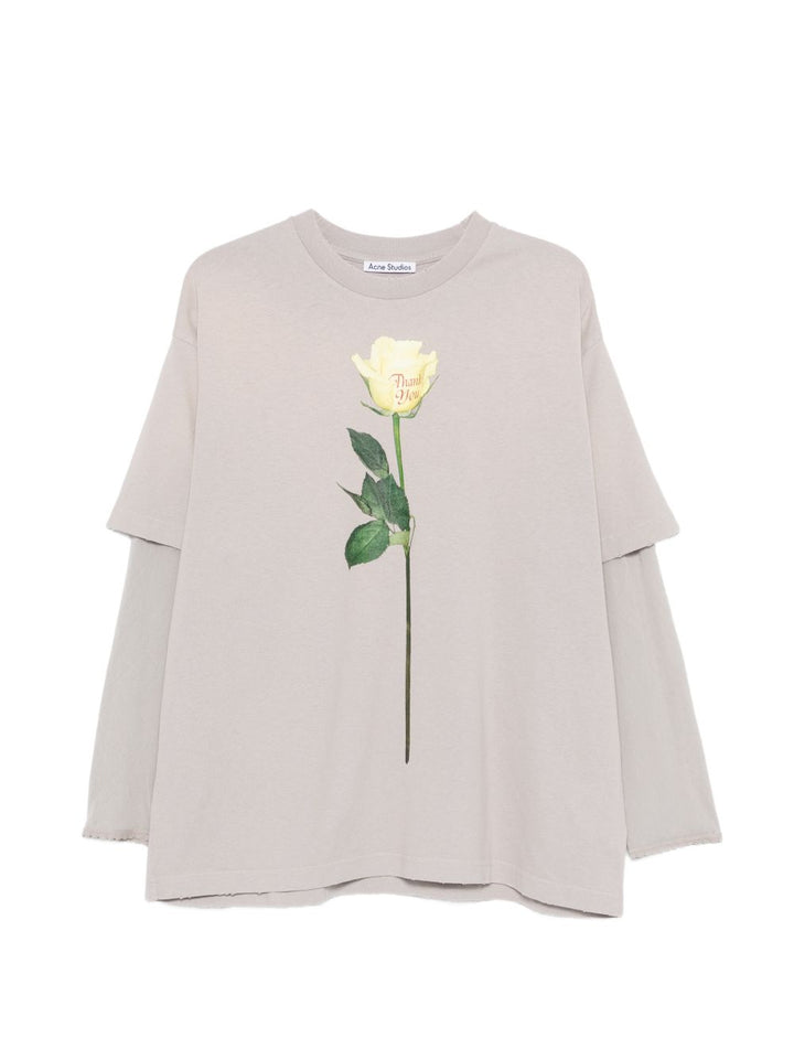 Acne Studios T-shirts and Polos - Blacks and greys | b784e87fde8870917959d9ed9fbcd360b0f6fe88