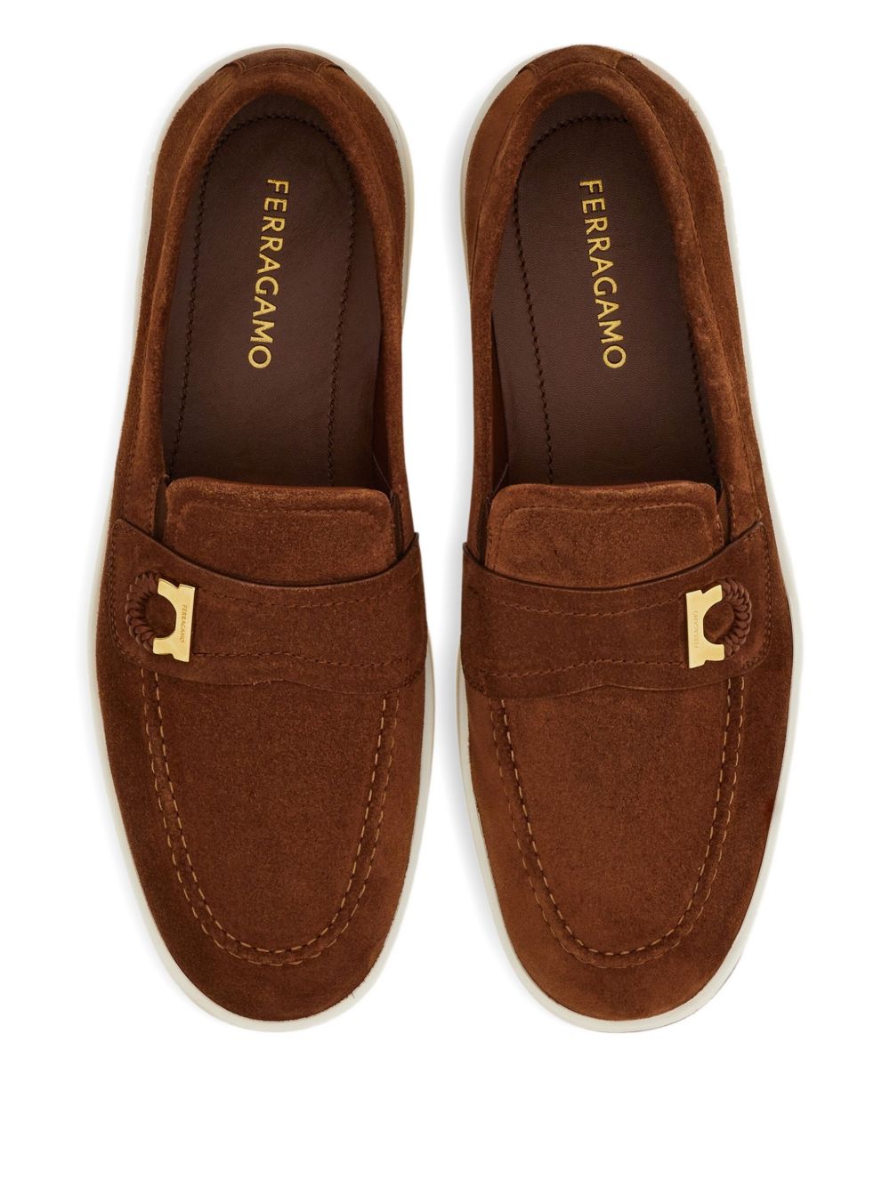 Ferragamo Flat shoes - Brown | aa517f2edc63350a875fd924beca11b37153d911