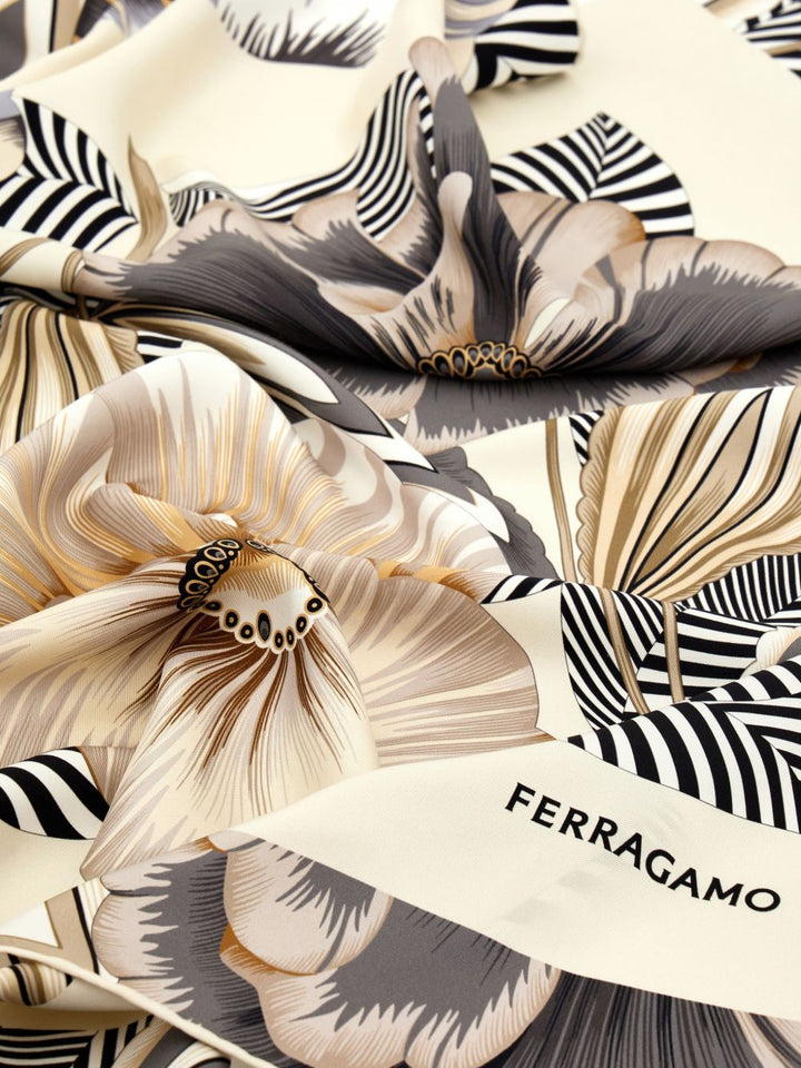 Ferragamo Scarfs - Blacks and greys | 1e1ffae007bcbbe48fe7b2923edee0b495d26279