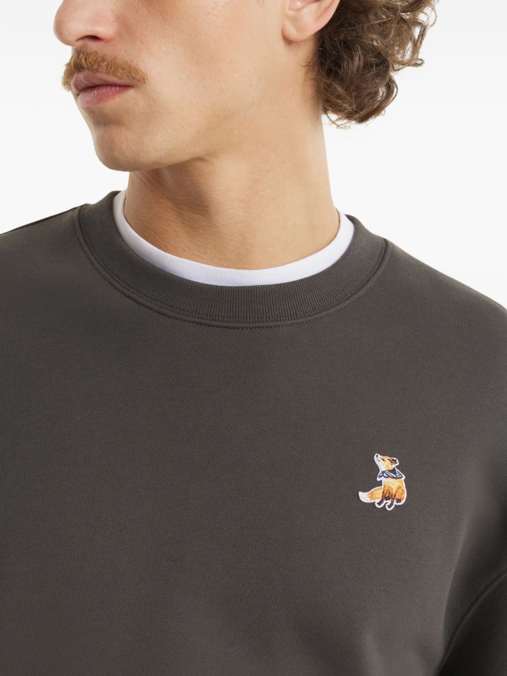 Maison Kitsune' Sweaters - Brown | 7f27145150796180e94fe373aac63260c59ff0f7