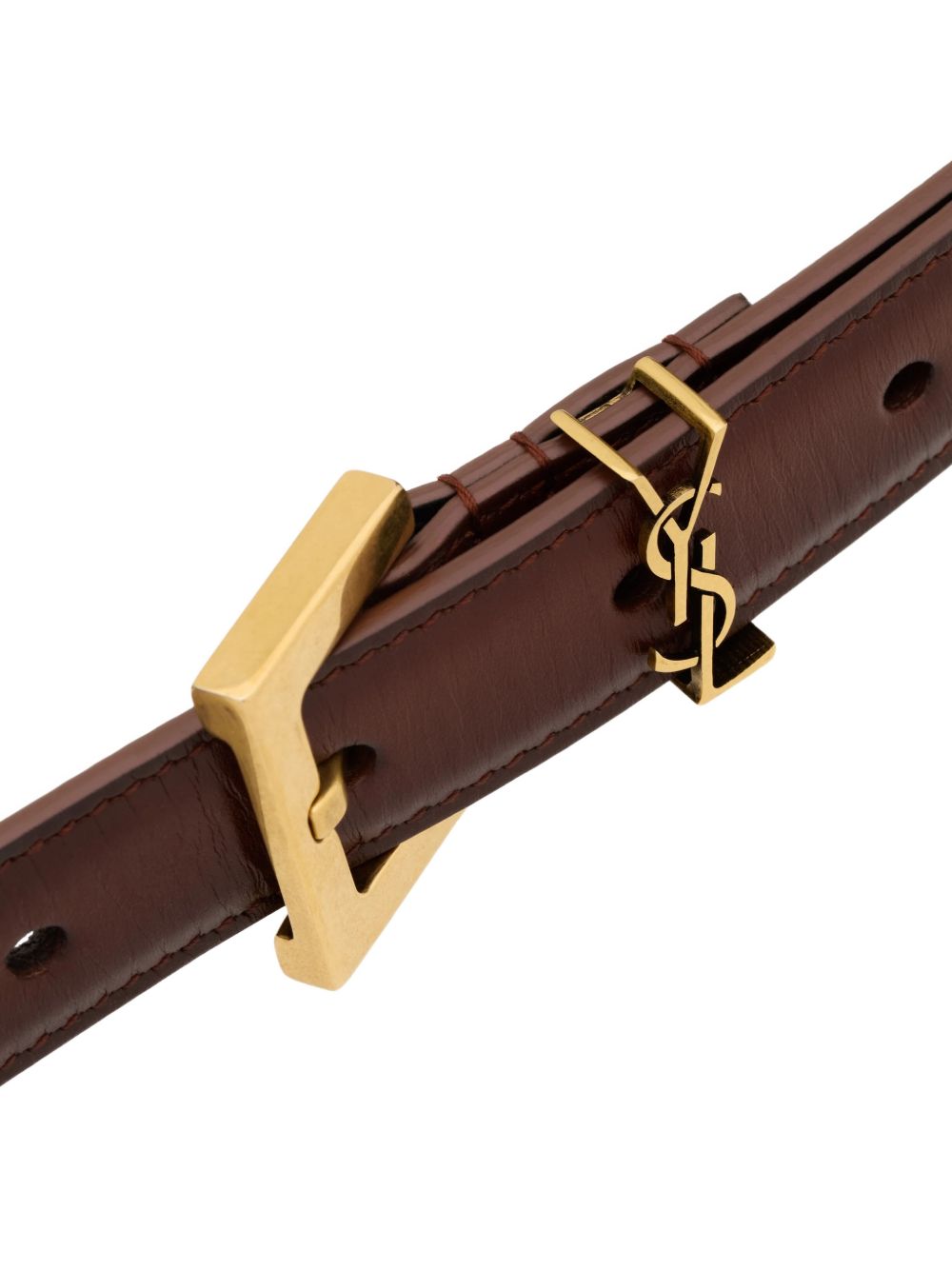 Saint Laurent Belts - Marroni | 732825701f5a1b8b2bc28bfbd1d41a968a4499c3