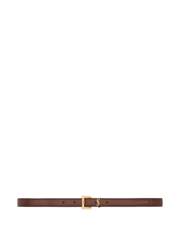 Saint Laurent Belts - Marroni | 512ae3acc9fa93dd942cba698bb89d4dd9ee3ba8