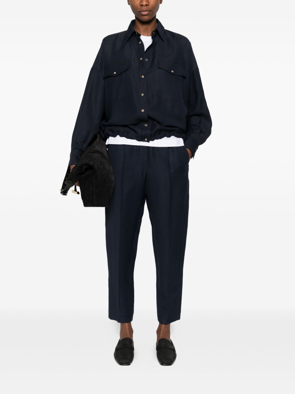 Brunello Cucinelli Trousers - Blue and green | 2ae4c36153c74f080711b857485f4659d048fe44